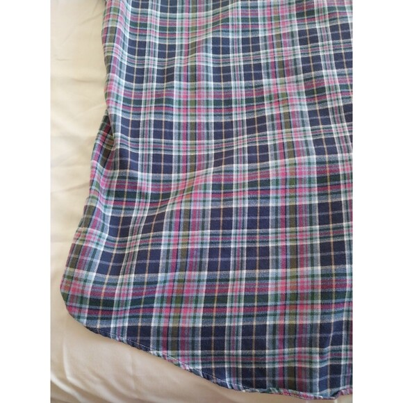 Polo Ralph Lauren Classic Performance Flannel Shirt Plaid Red Blue Green XXL - Picture 12 of 16